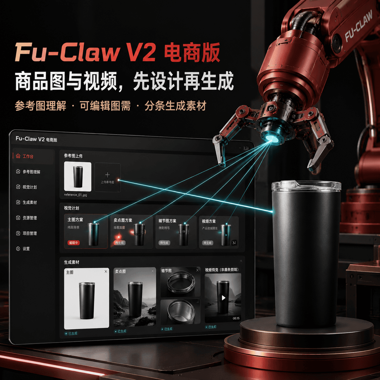 Fu-Claw-V2-电商版